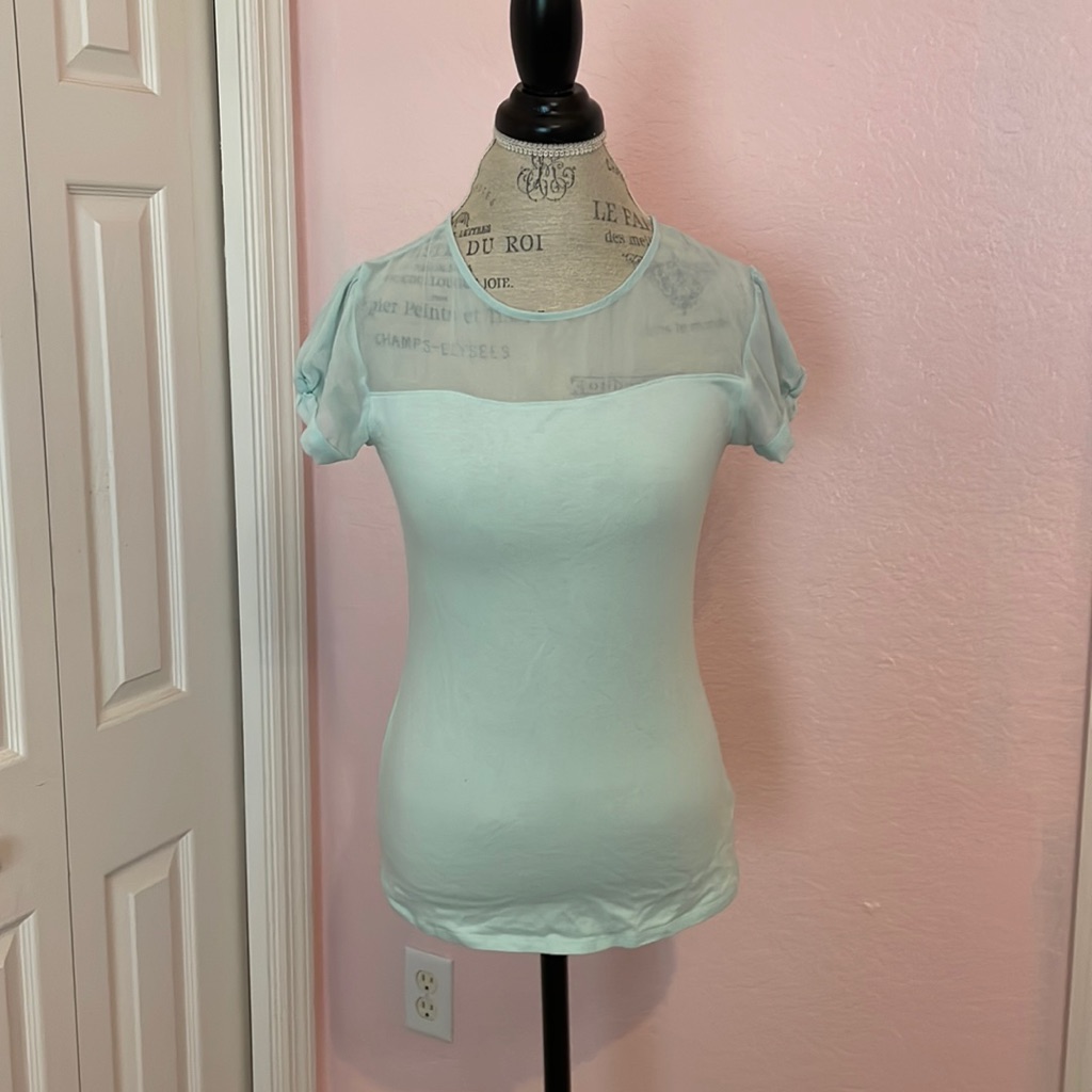 Express Mint Top
